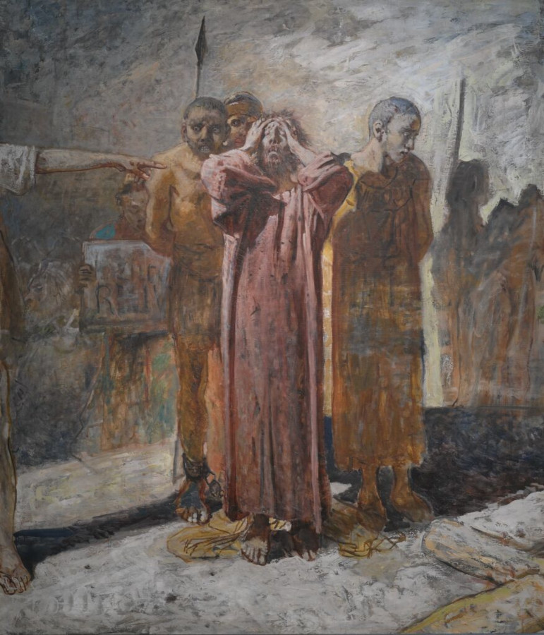 Н.Н. Ге. Голгофа. Подмалевок